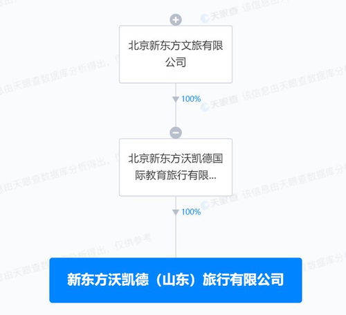 新东方在山东成立沃凯德旅行公司，拓展社会经济咨询服务