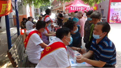 沈阳市安宁医院参与北站街道新时代文明实践志愿服务大集 聚焦社会经济咨询服务